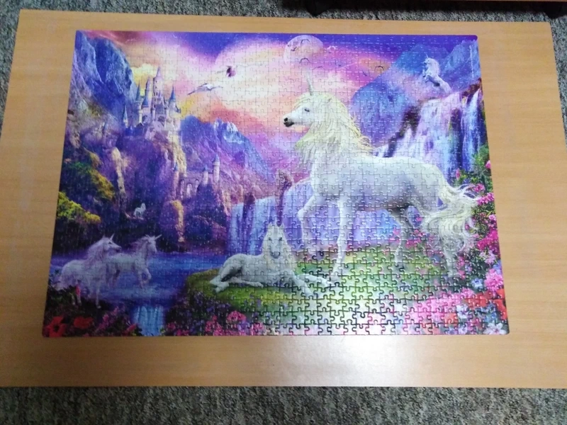 Svítící puzzle 1000ks - 3