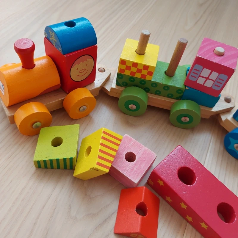 Dřevěný vláček - 3