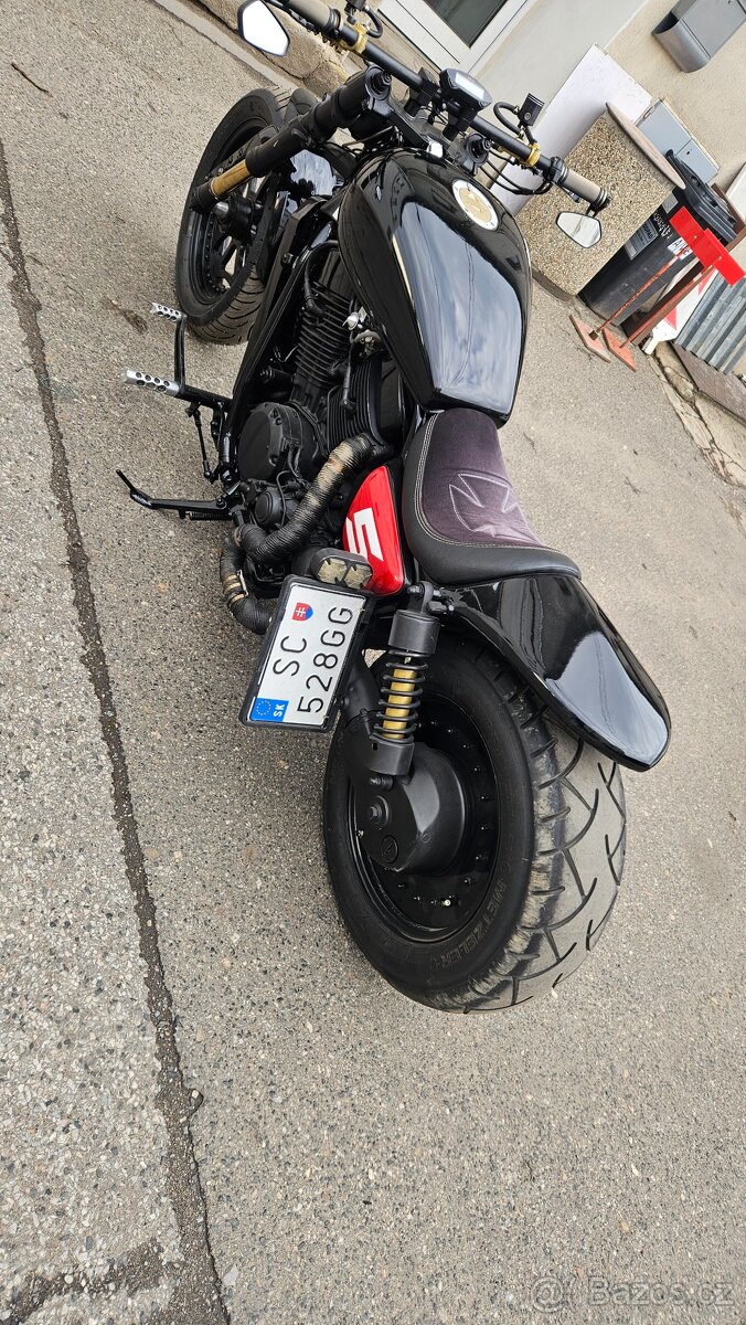 Chpper Custom Stavba Kavasaki VN1500 - 3