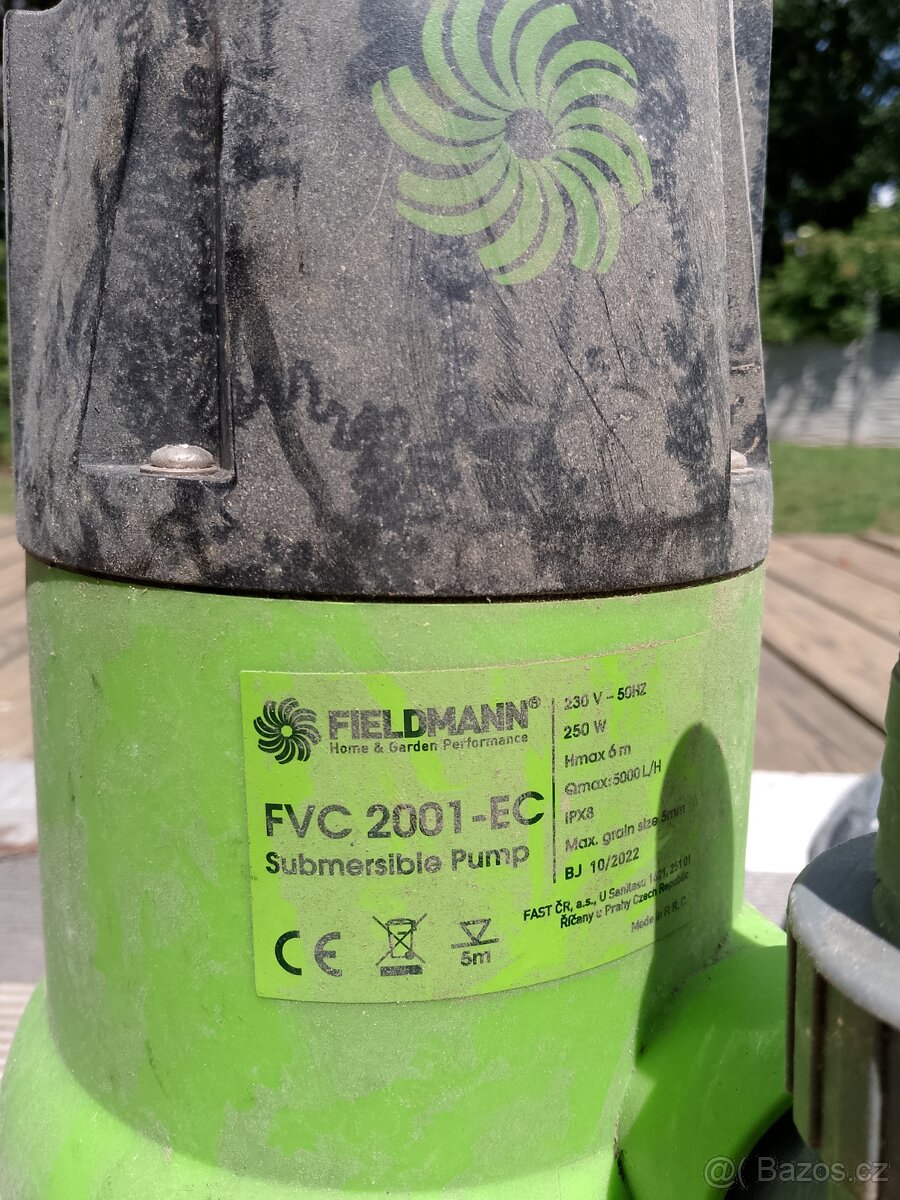 Zahradní čerpadlo Fieldmann - 3