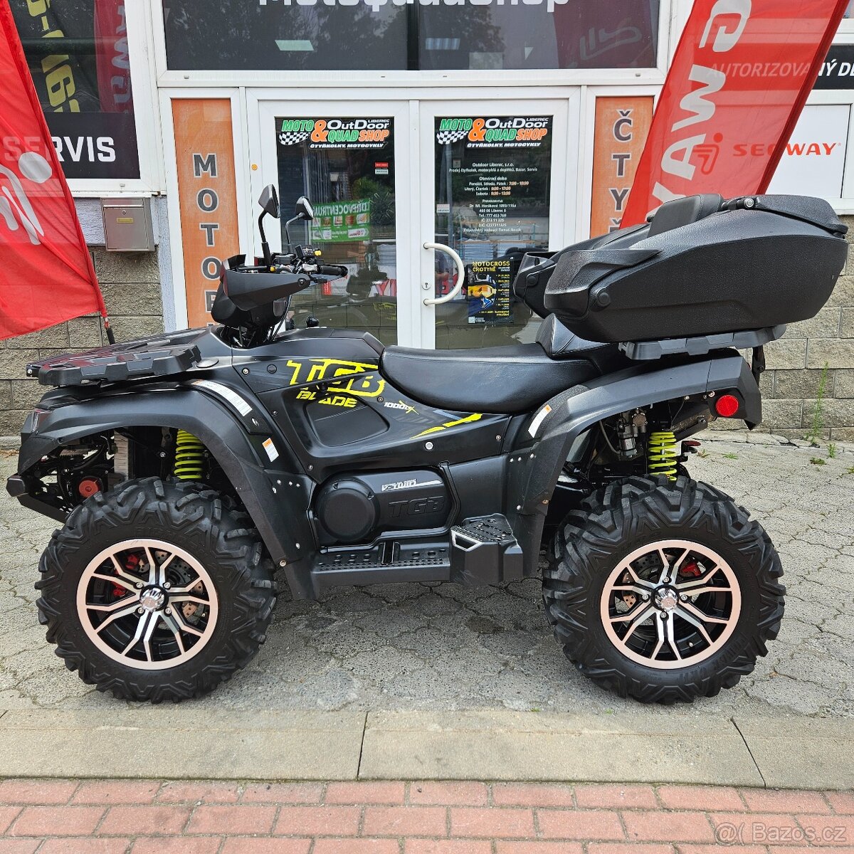 TGB Blade 1000i LTX EPS 4x4, po servisu, ČR, naj. 2.502 km