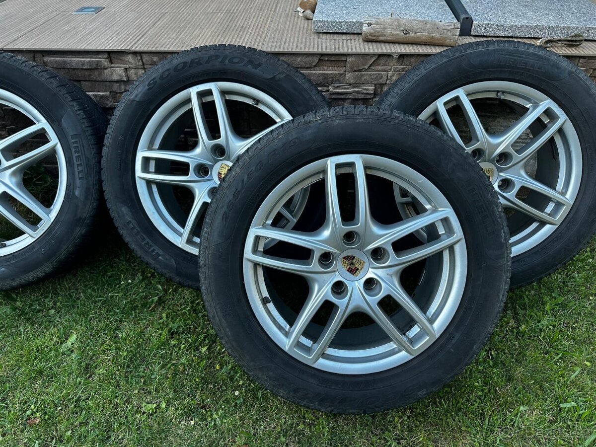 Sada 19 pal. zimních kol a disků Porsche Cayenne - 3