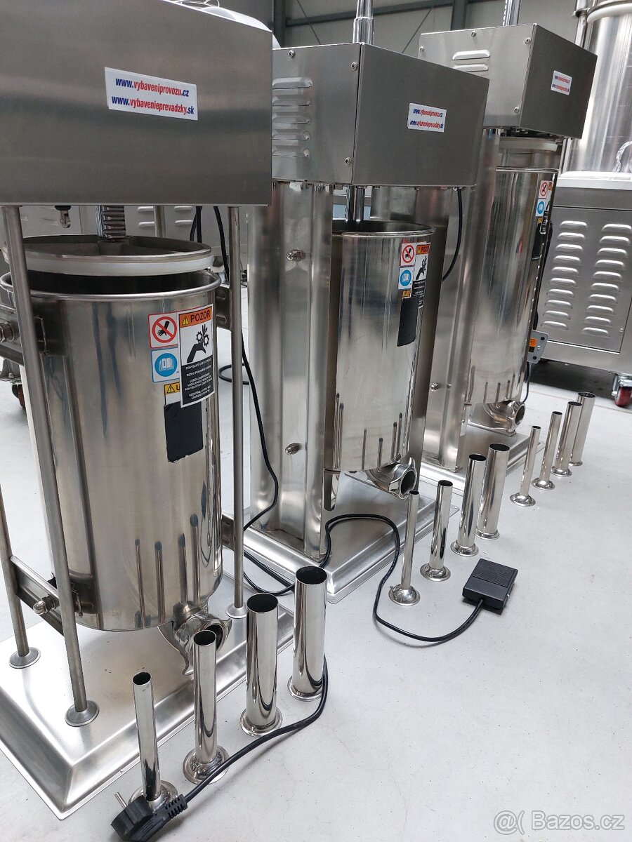 ELEKTRICKÁ PLNIČKA KLOBÁS 15 L dělo silná - 3