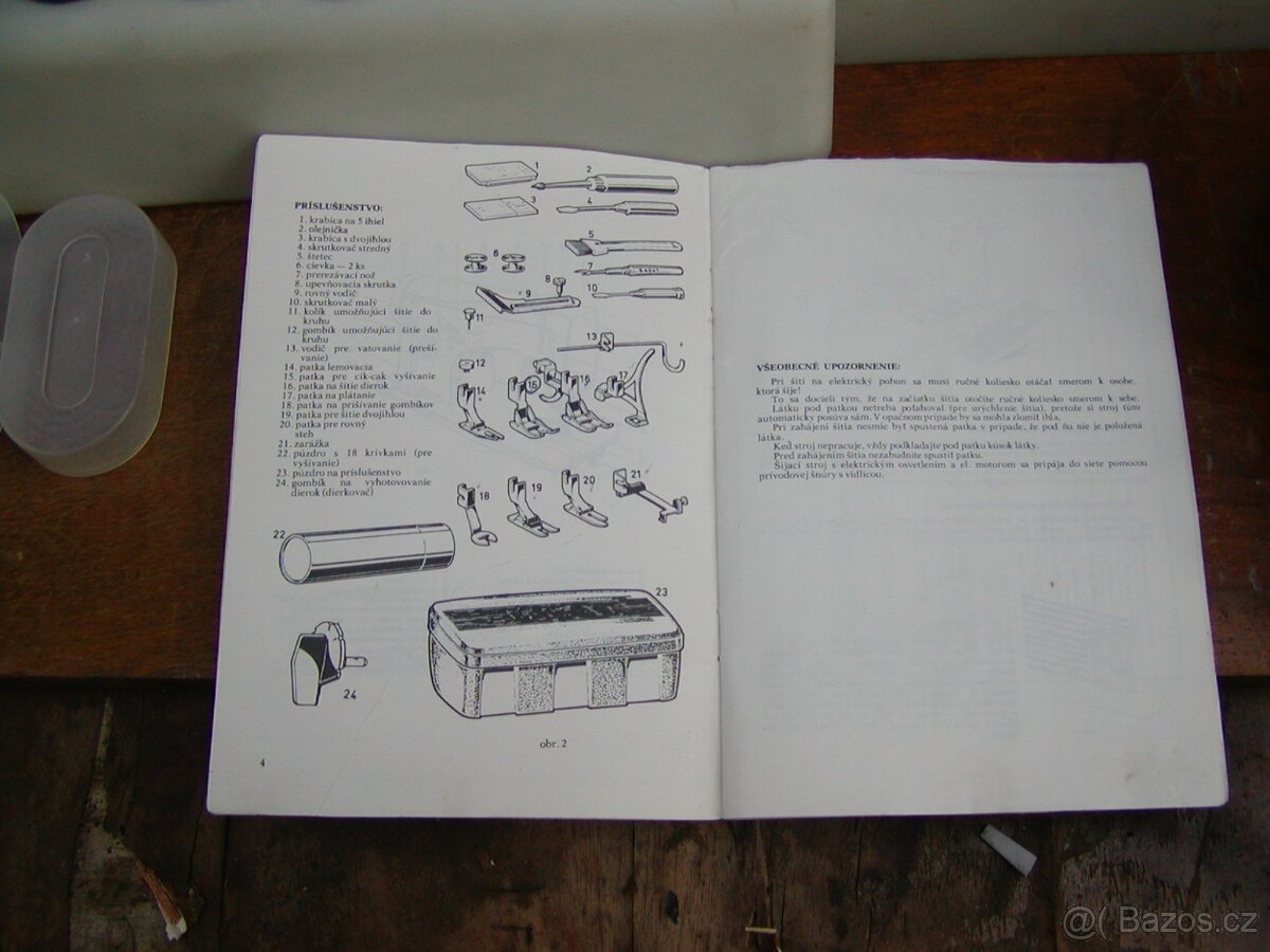 🔴Prodám. kufříkový šicí stroj - 3
