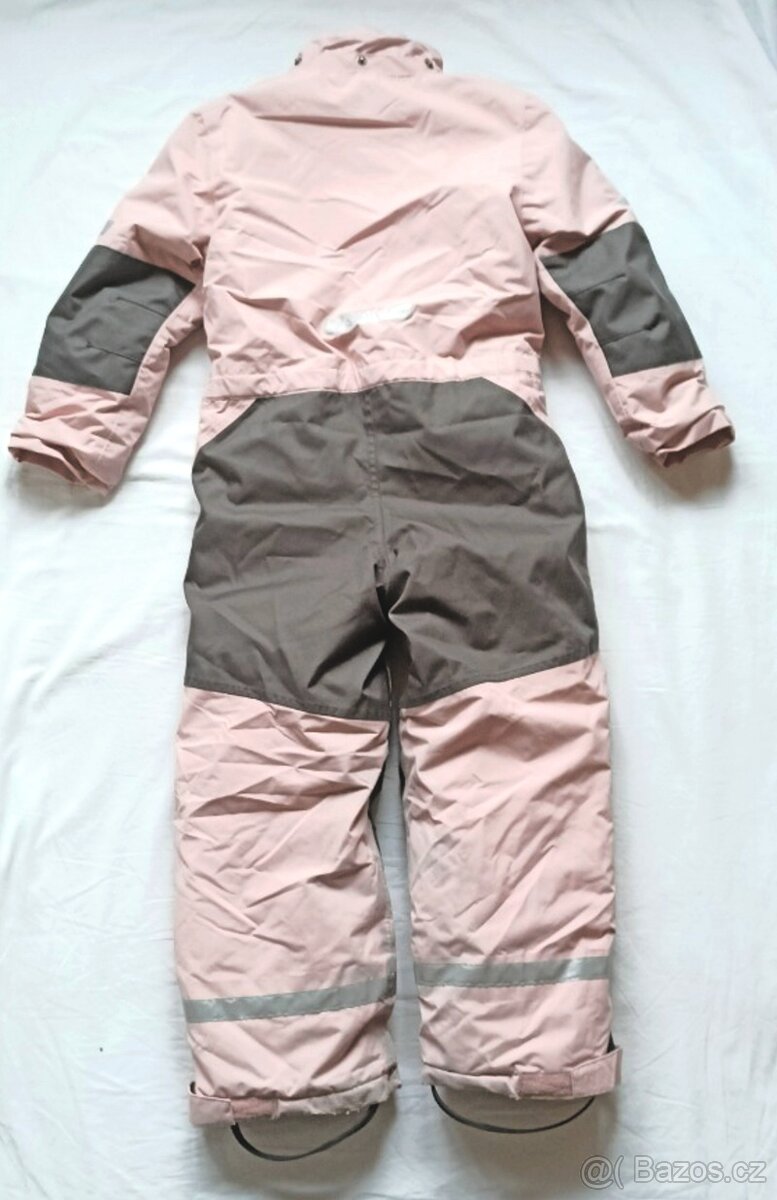 KVALITNÍ ZIMNÍ NEPROMOKAVÁ KOMBINÉZA- KULING, 6-7 let, 122 c - 3