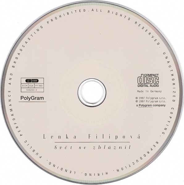 Prodám CD - Filipová Lenka - 3