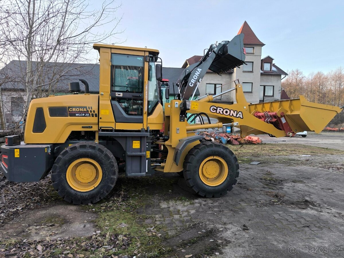 Kolový nakladač cr20 , kloubový nakladač - 3