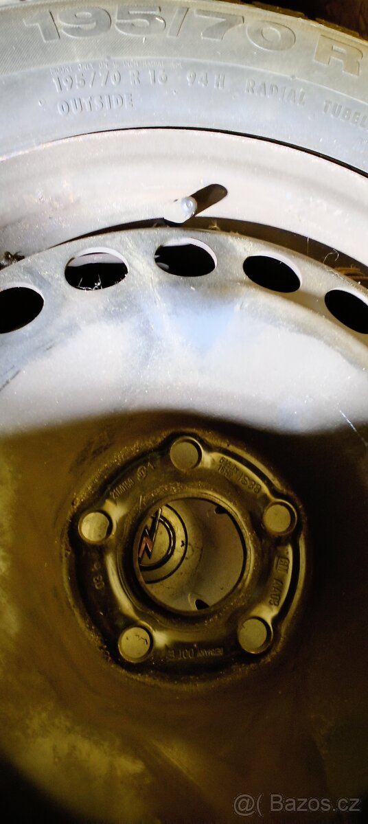 195/70 R16 zimní kola 5x105 - 3