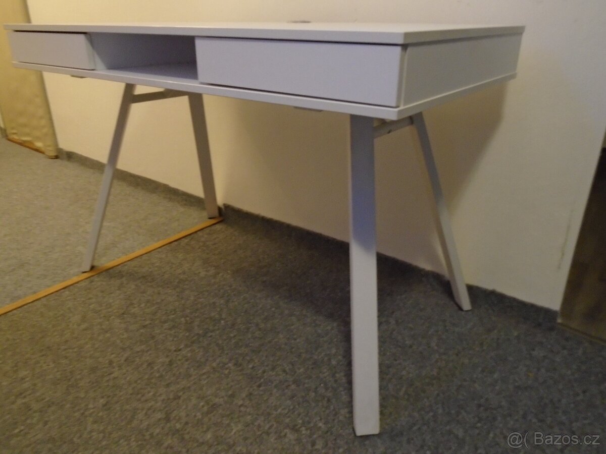 Psací stůl MAJA - bílý - 3