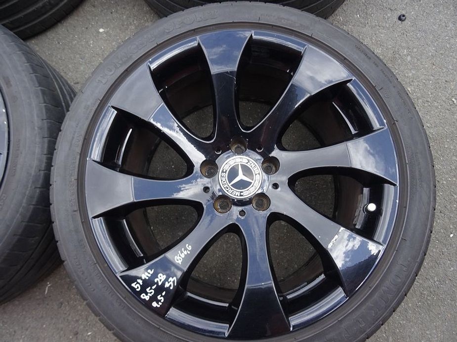 Alu disky origo Mercedes, 18", 5x112, dvourozměr, letní sad - 3