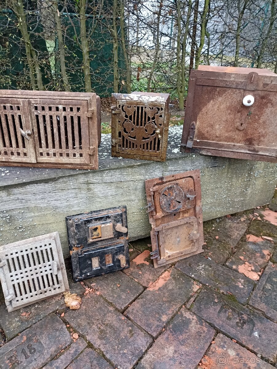 kamnová dvířka, trouba, sušárny, pláty - 3