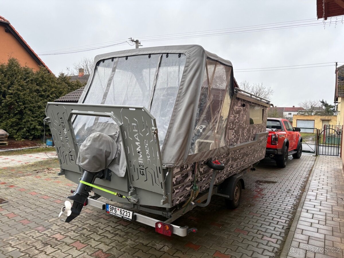 Rybářská loď Hammer 590C , Rybářský člun s kajutou - 3