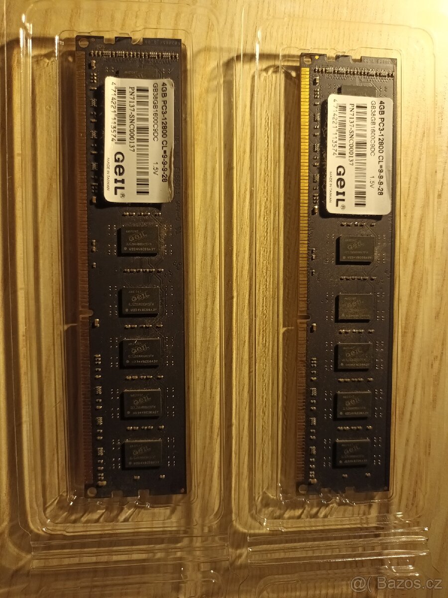 RAM GeIL Black Dragon 8GB (2 x 4GB) DDR3 - 3
