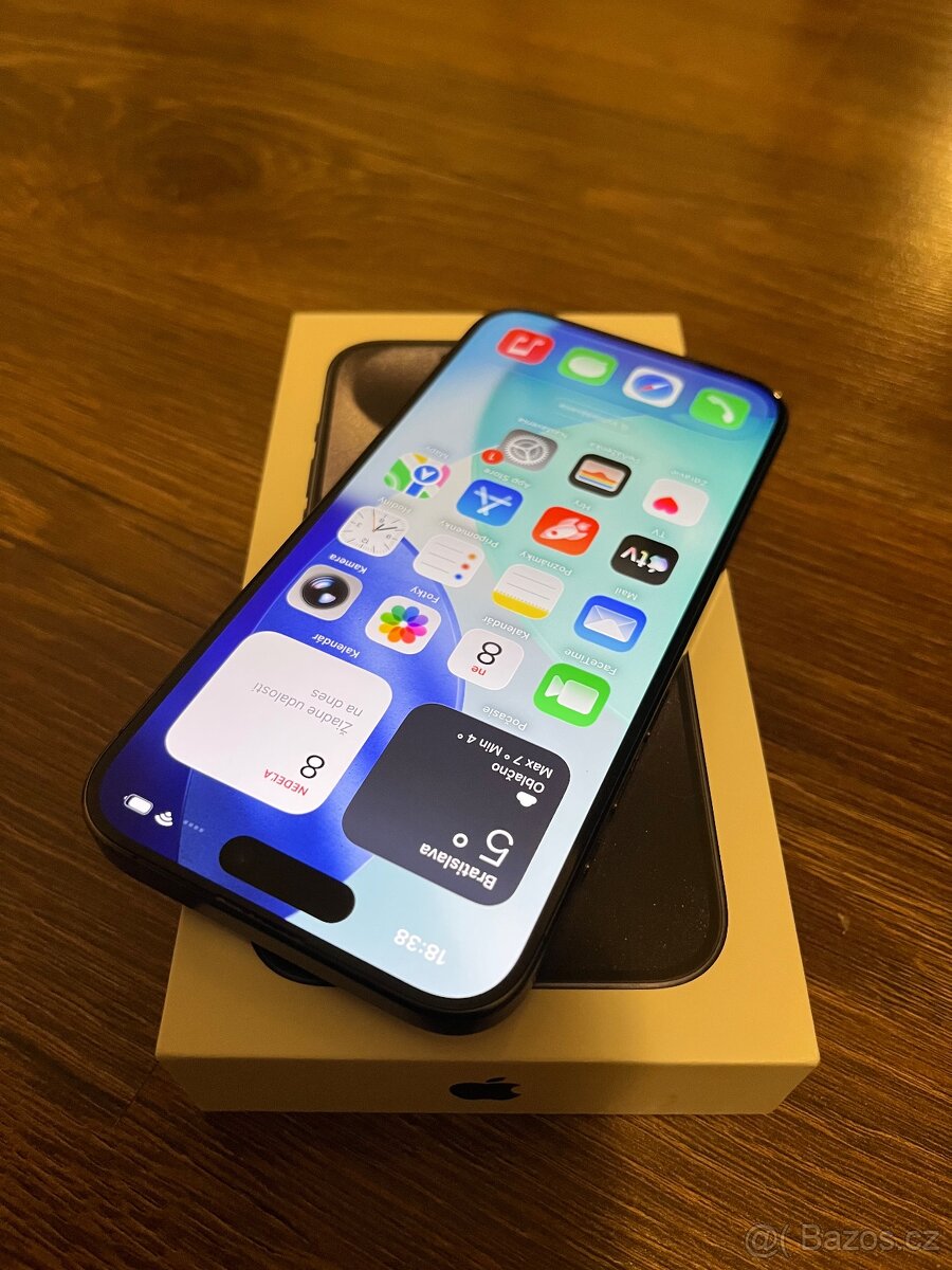 apple iphone 15 pro 128gb blue bateria 86 - 3