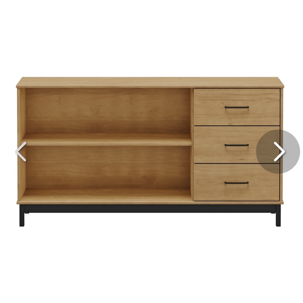 Příborník MADRID buk/černá - 3