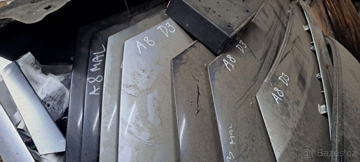 Predni kapota audi A8 4E D3 predface 2003-2005 - 3