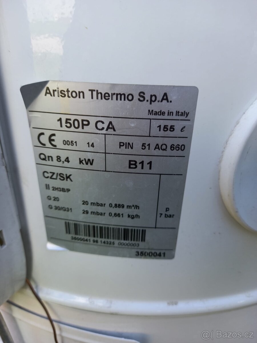 Plynový bojler Ariston - 3
