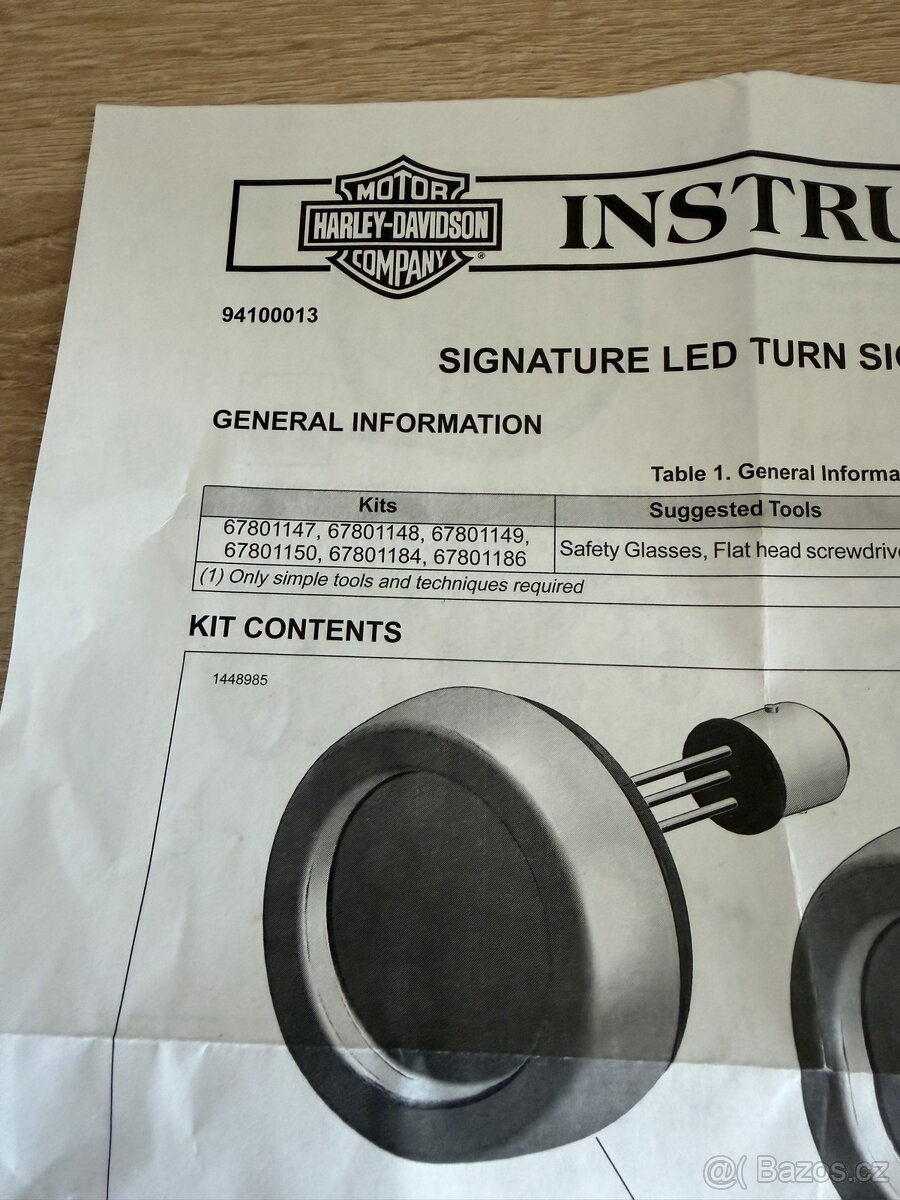 Harley Davidson Softail LED blinkry - 3