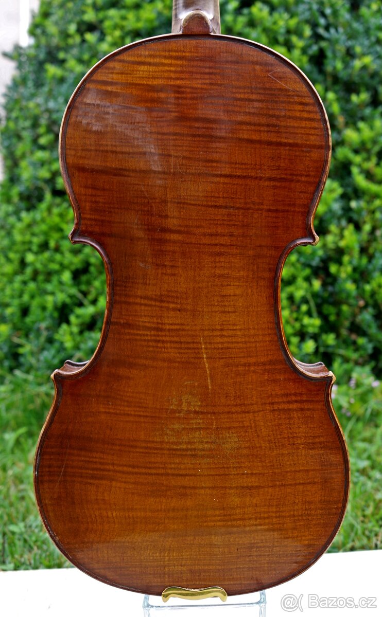 Starožitné Mistrovské Francouzské housle c. 1820 - 3