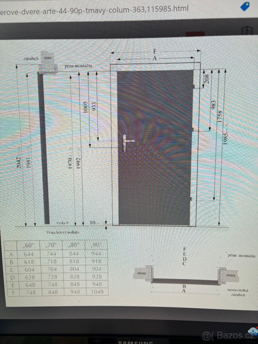 Nové interiérové Dvere 90 - 3