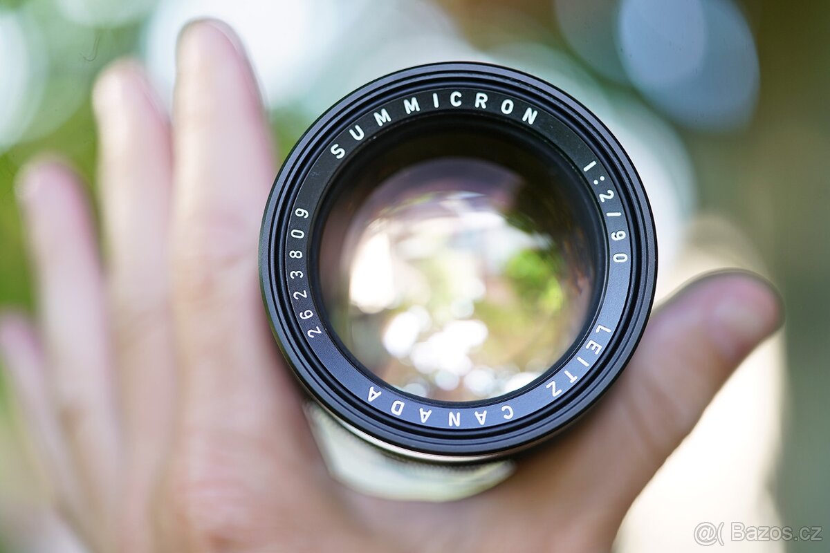 Leica Summicron M 90mm f/2 Canada, Ver. 3 (Black) Leica M - 3