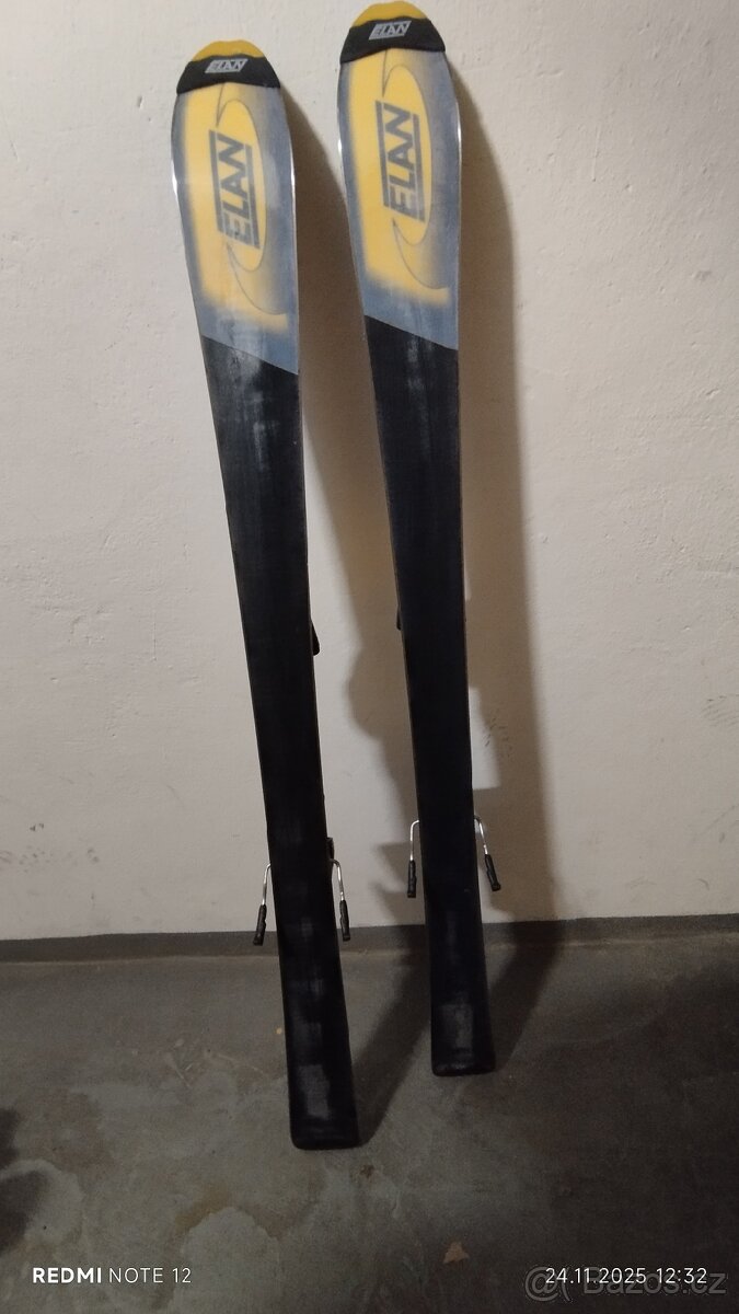 Dětské lyže 112cm + lyžáky mm 251 - 3