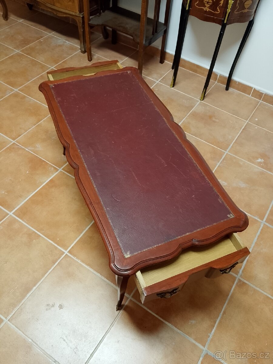 Rokokový konferenční stůl | elegantní tvary | stylový kus - 3