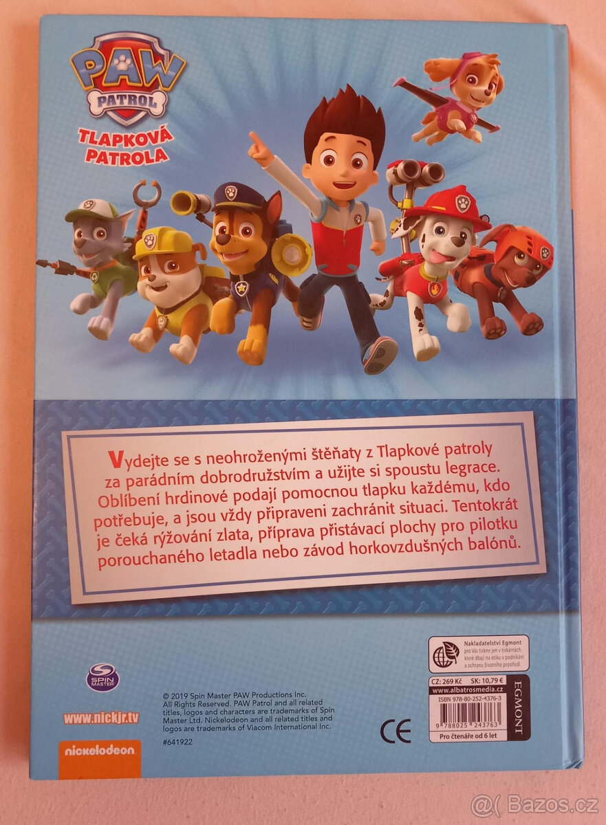 Tlapková patrola - 5minutové pohádky - zánovní - 3