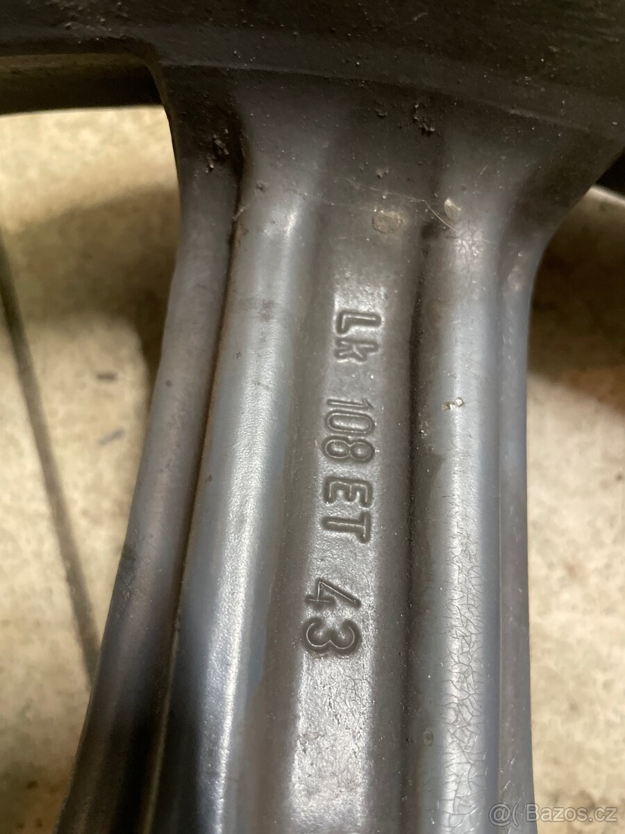 Alu disky 4x108 R17 - 3