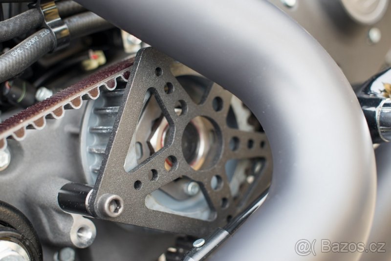 Pulley Cover Kryt řemenice Harley Davidson - 3