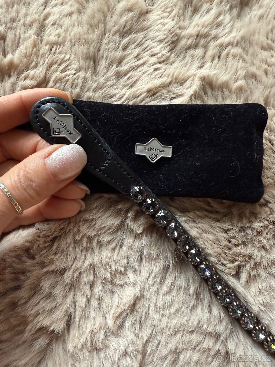 Čelenka Lemieux Crystal, nová, kožená, full - 3