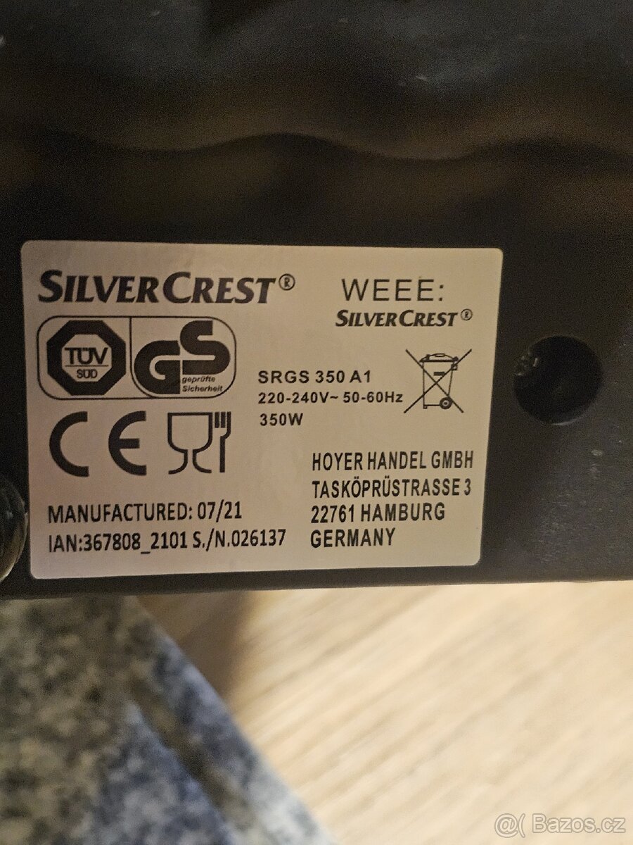 Elektrický gril Silvercrest - 3