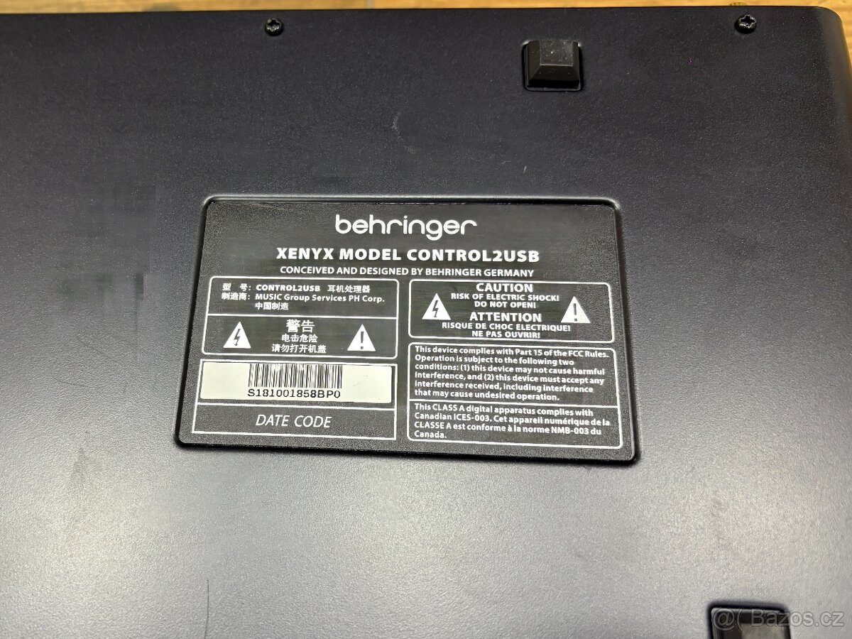 BEHRINGER XENYX control 2 USB - 3