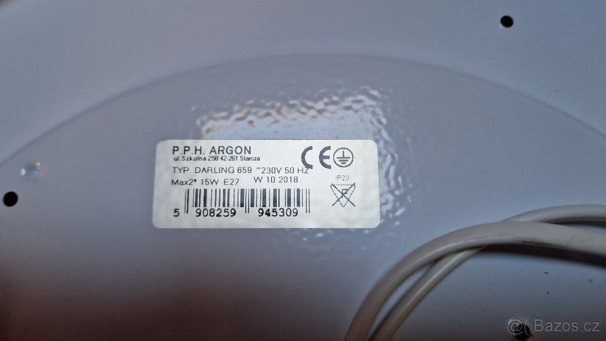 2x stropní svítidla Argon Darling 659 - 3