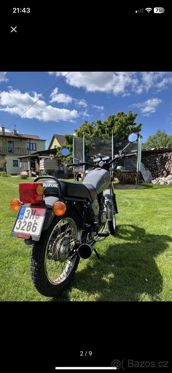 Suzuki GN125 - TOP stav