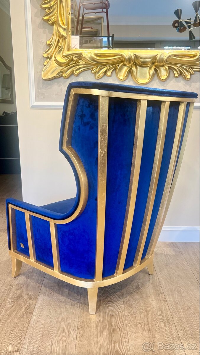 Luxusní Křeslo. Italsky nábytek. Exkluzivní. Vyprodej - 3