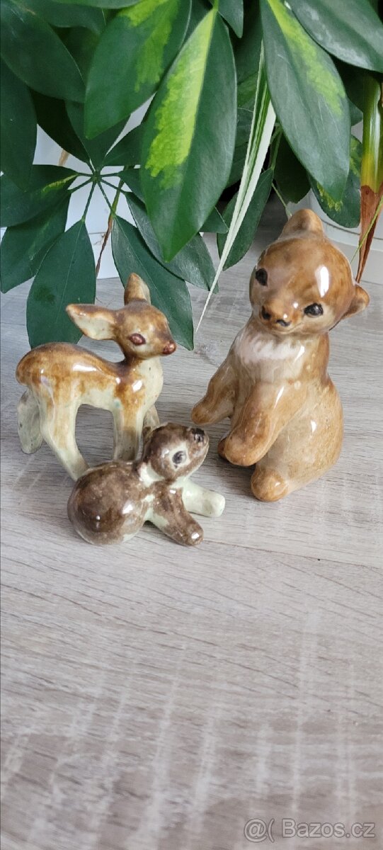 Porcelán lesní zvířata - 3
