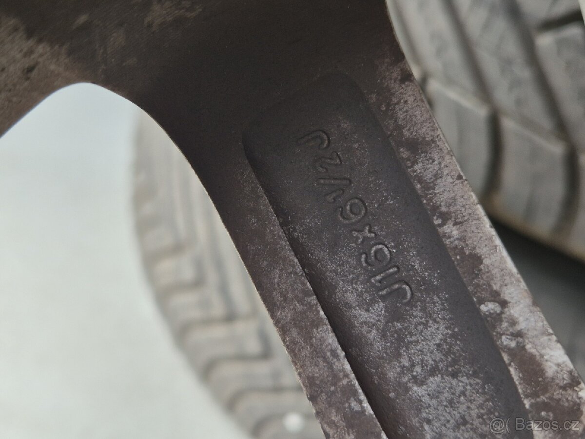 Alu kola 5x114.3 5 114,3 Mitsubishi Outlander celoroční pneu - 3