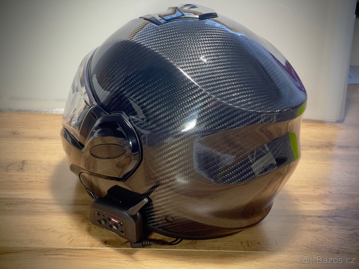 Přilba překlopná Scorpion EXO-Tech EVO Carbon XL + kom - 3