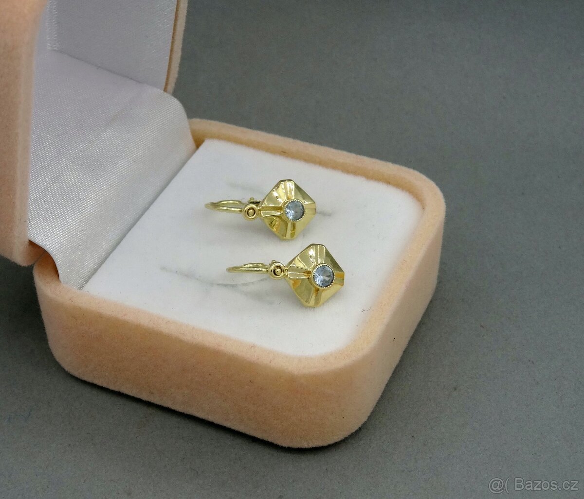 Pěkné zlaté náušničky - 3