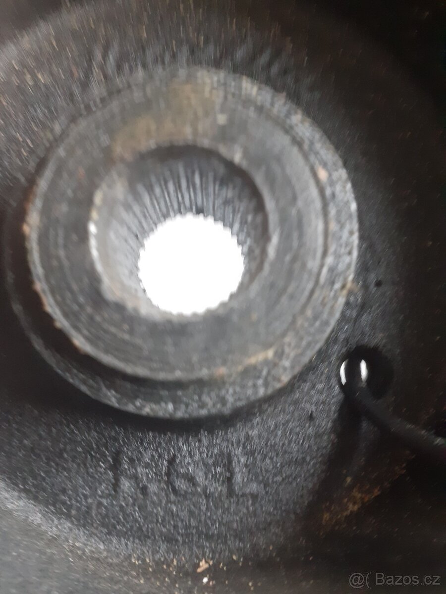 Raritní dobový sportovní kožený volant Moto-lita, průměr 12“ - 3