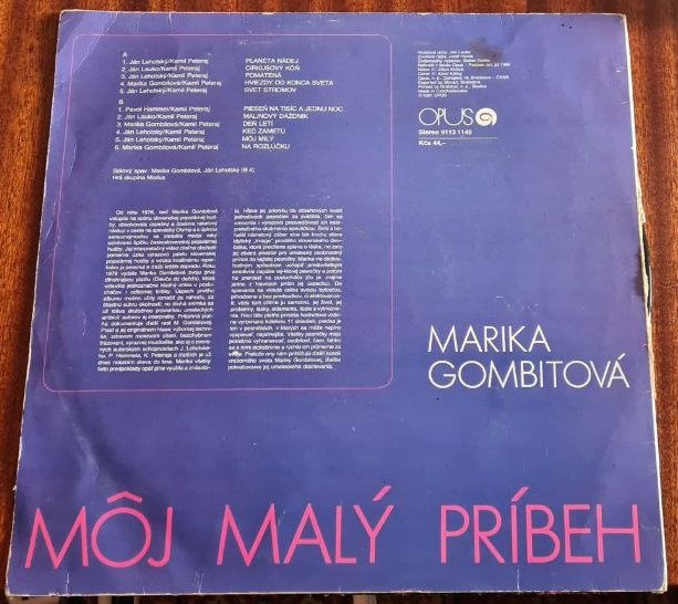 LP- Marika Gombitová MOJ MALY PRÍBEH - 3