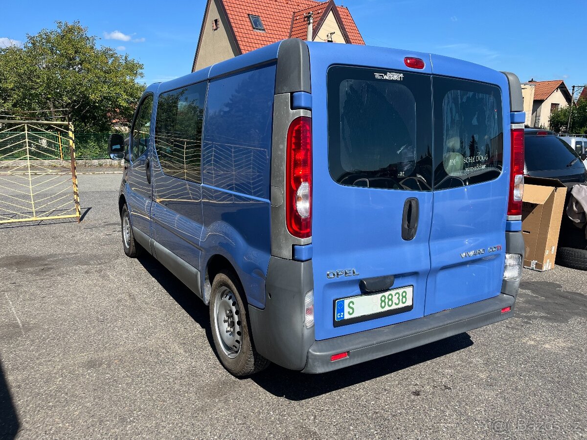 Opel Vivaro 2.0DCi 6MÍST stejné Renault Trafic - 3