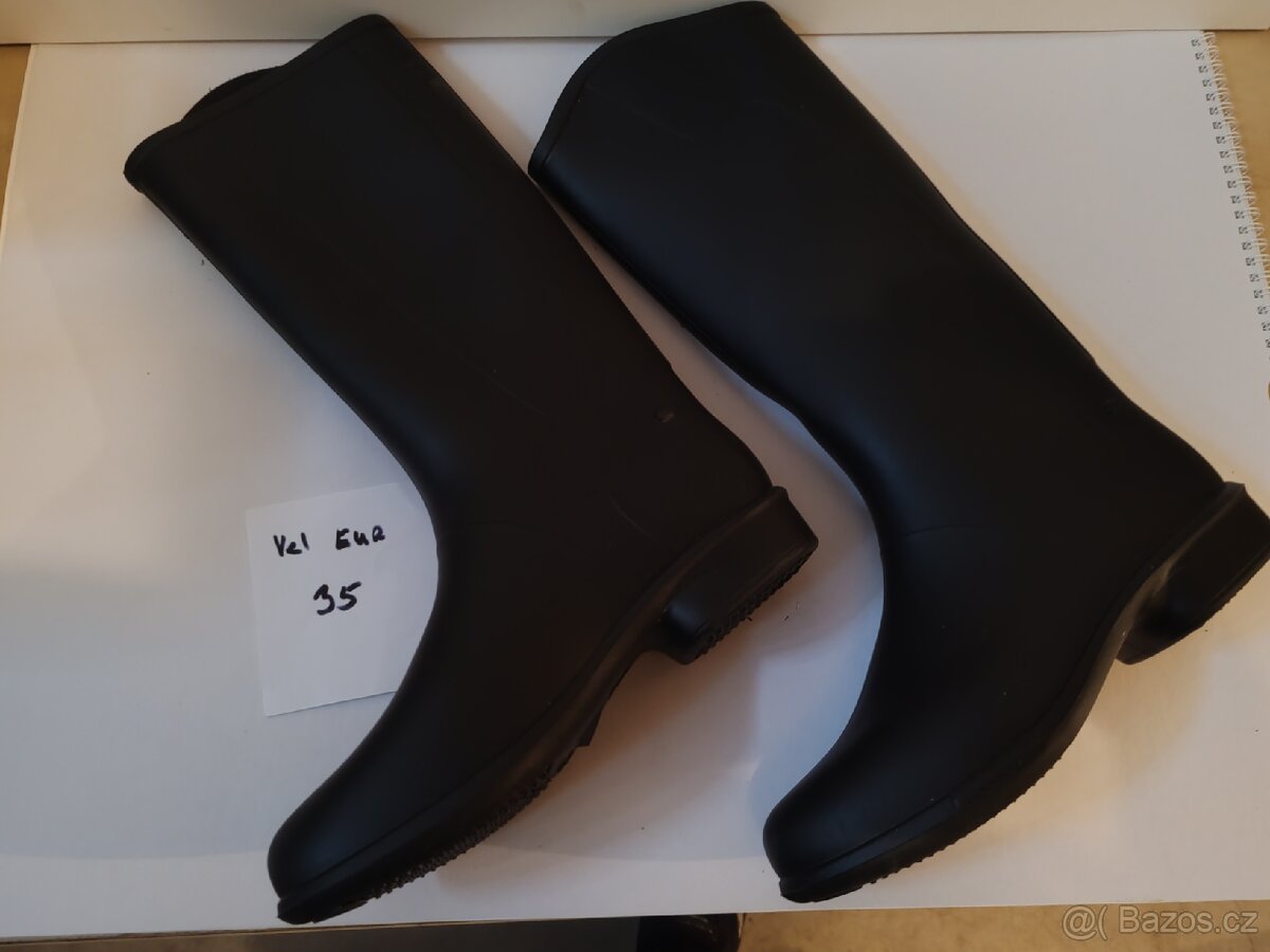 Jezdecké dámské gumáky / holínky – Vel. 35 - 3