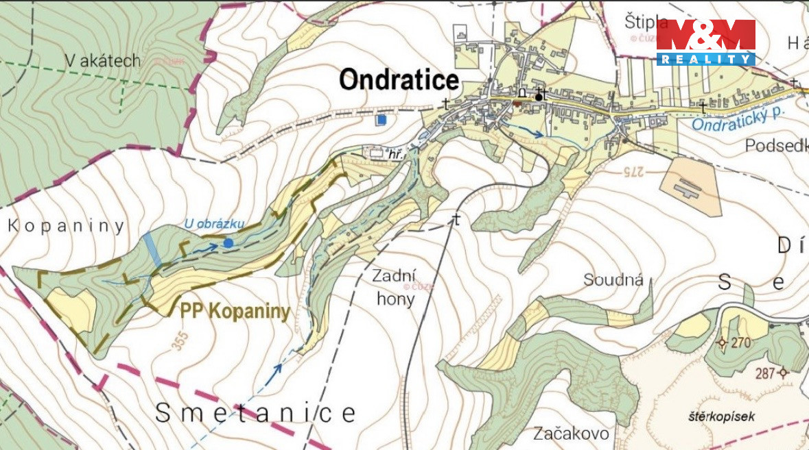 Prodej louky, 2250 m², Ondratice - 3