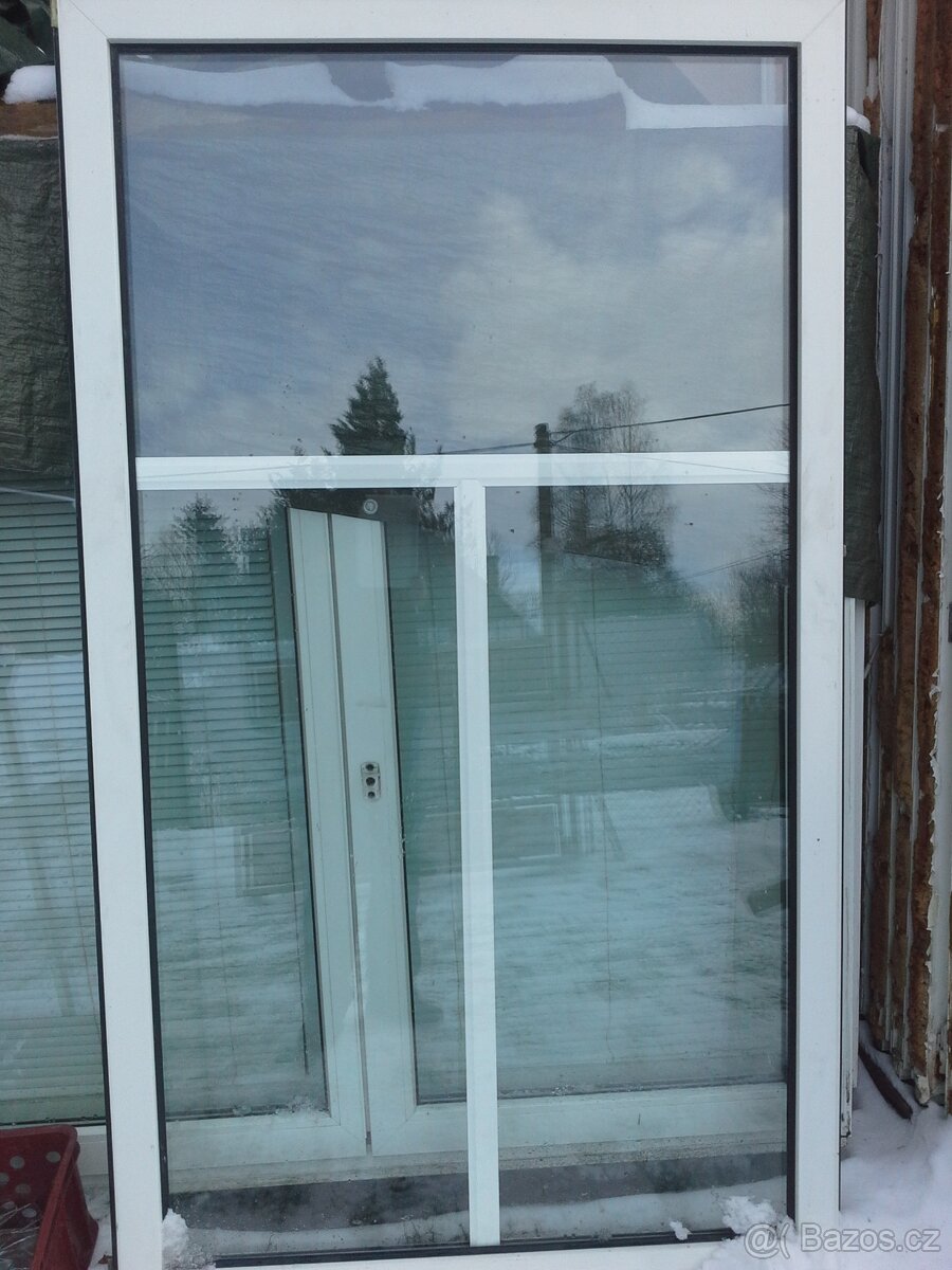 Plastova okna v-197,š-118cm, 23KS - 3