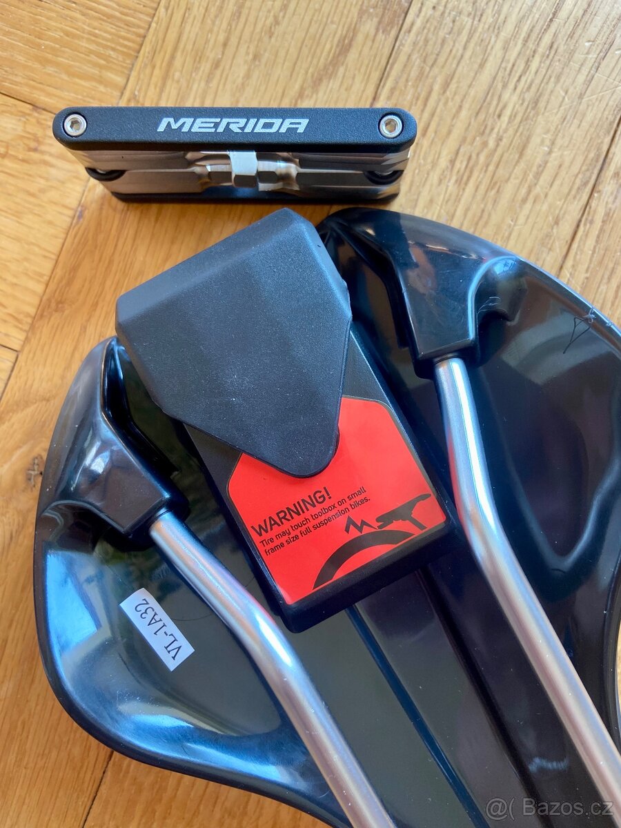 Merida panské sedlo na kolo s nářadím - 3