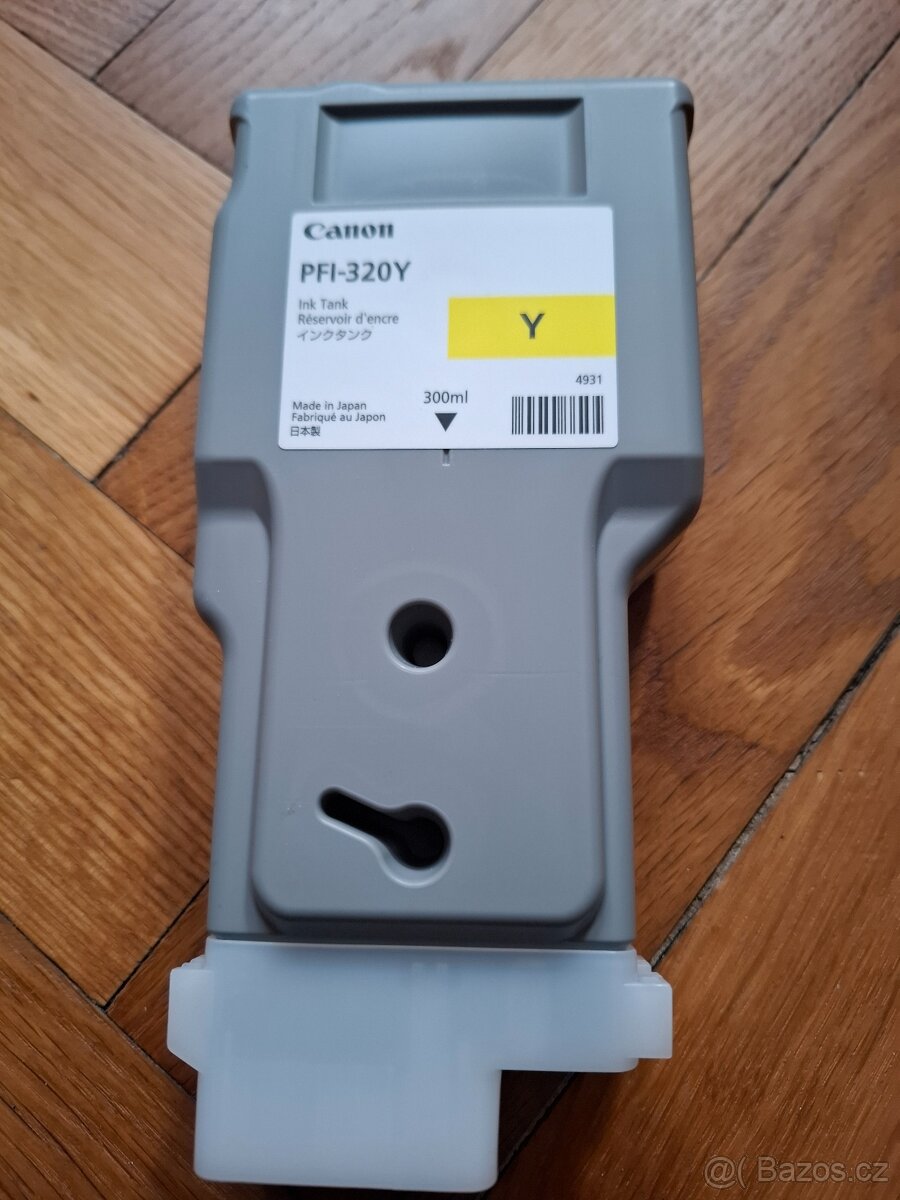 Canon PFI-320Y Yellow Ink tank, originál - 3
