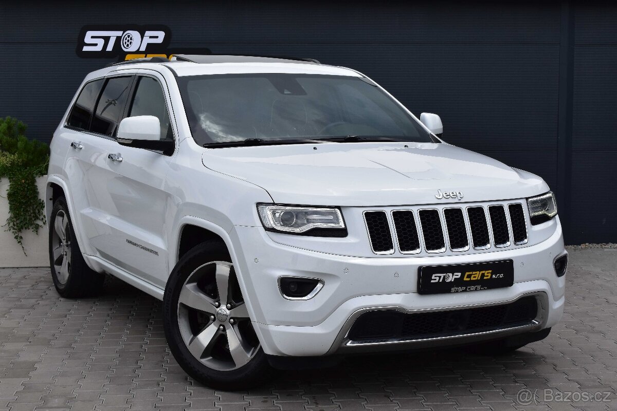 Jeep Grand Cherokee 3.0 CRD OVERLAND TAŽNÉ DPH ČR 1.Majitel