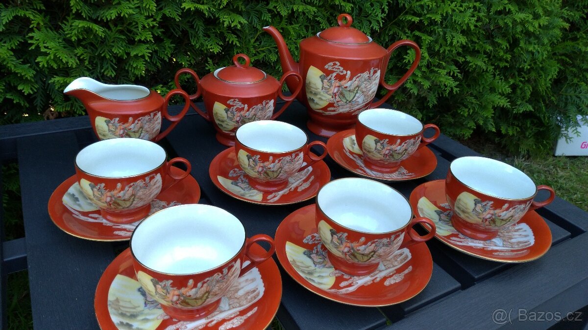 Čínský porcelánový čajový servis - 3